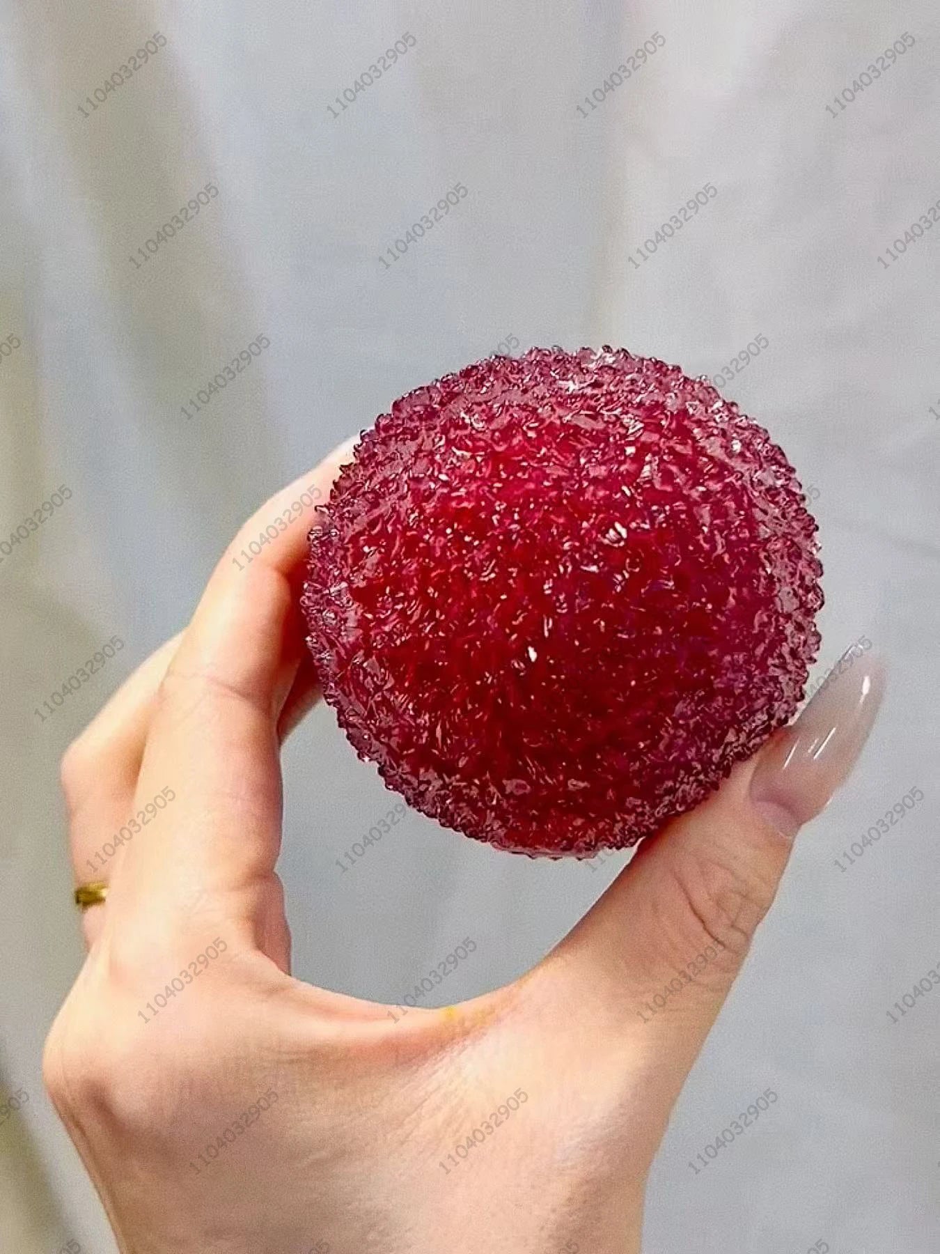 Slushy Bayberry Stress Ball Squishy Toy Shapeable Non-rebound Fidget Toys ASMR Slushy Squeeze Ball Anti Stress for Adults & kids