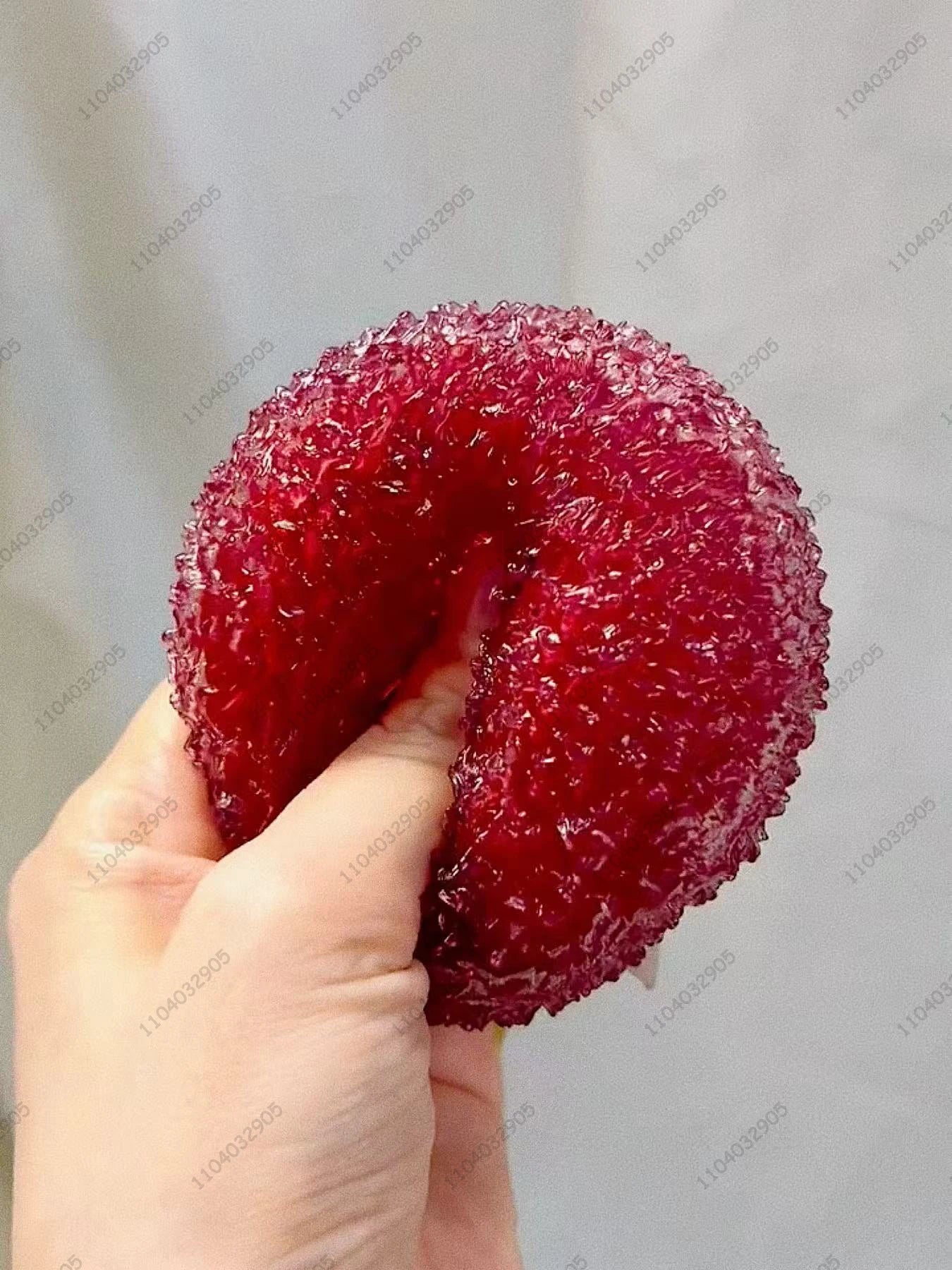 Slushy Bayberry Stress Ball Squishy Toy Shapeable Non-rebound Fidget Toys ASMR Slushy Squeeze Ball Anti Stress for Adults & kids