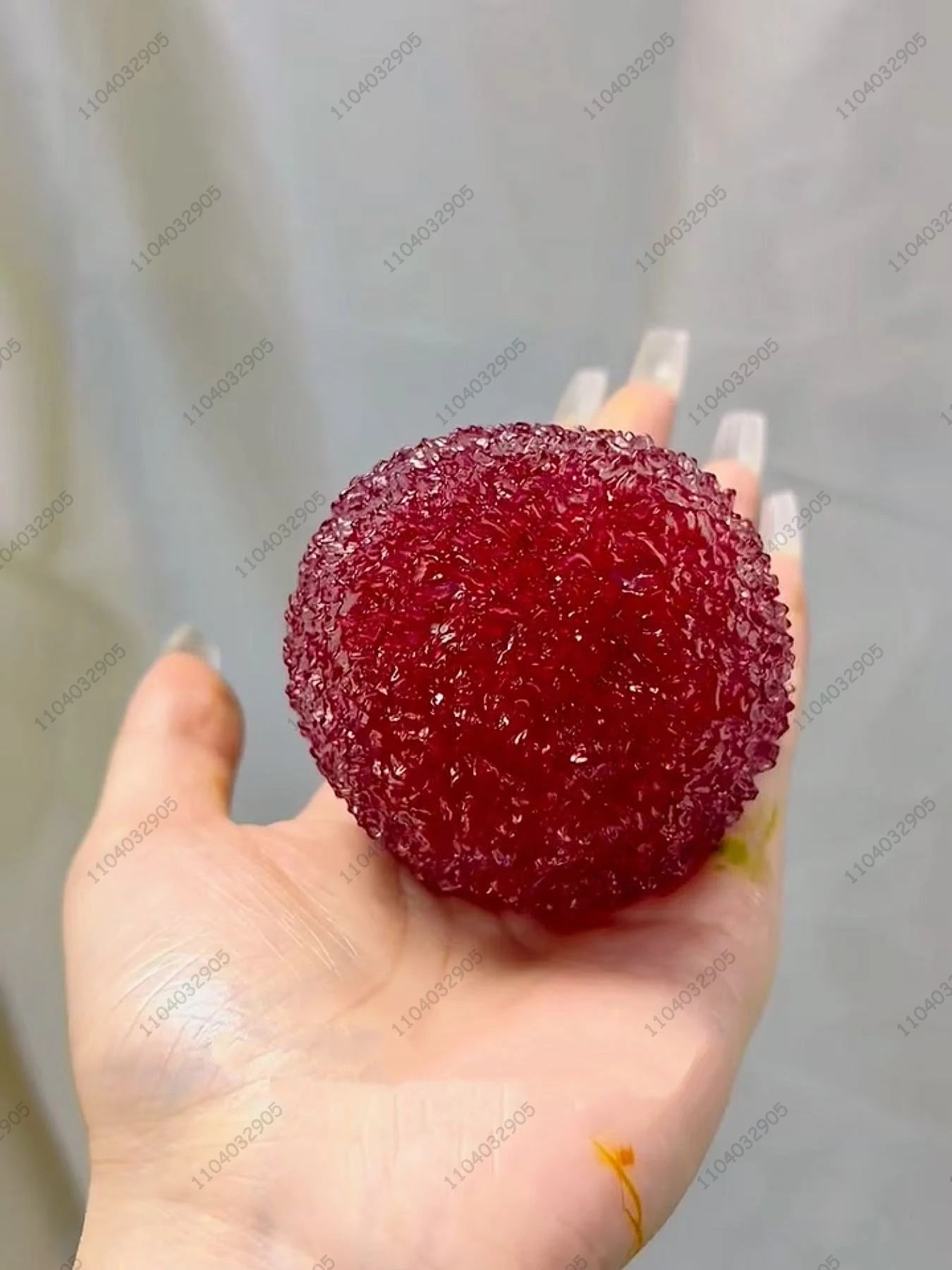 Slushy Bayberry Stress Ball Squishy Toy Shapeable Non-rebound Fidget Toys ASMR Slushy Squeeze Ball Anti Stress for Adults & kids